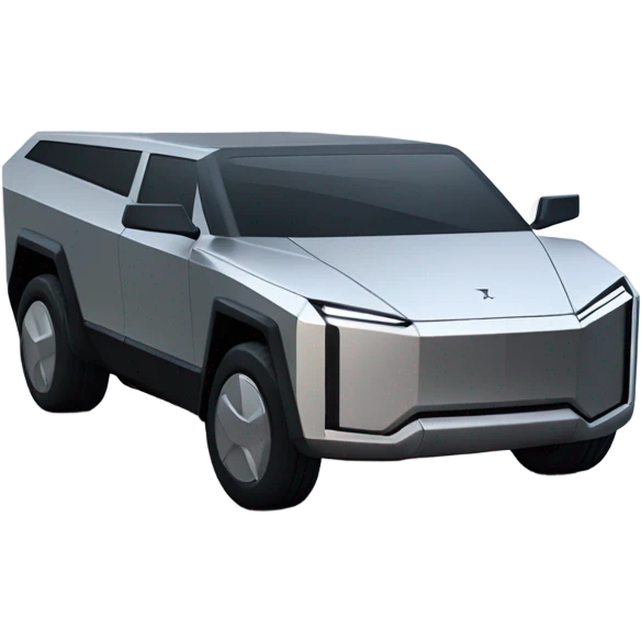 Tesla Cybertruck emoji