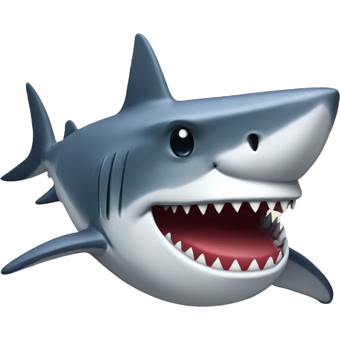 shark with tophat emoji