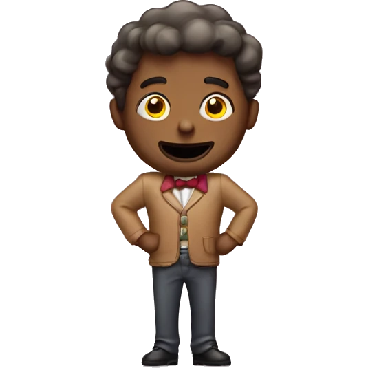 Candy man emoji
