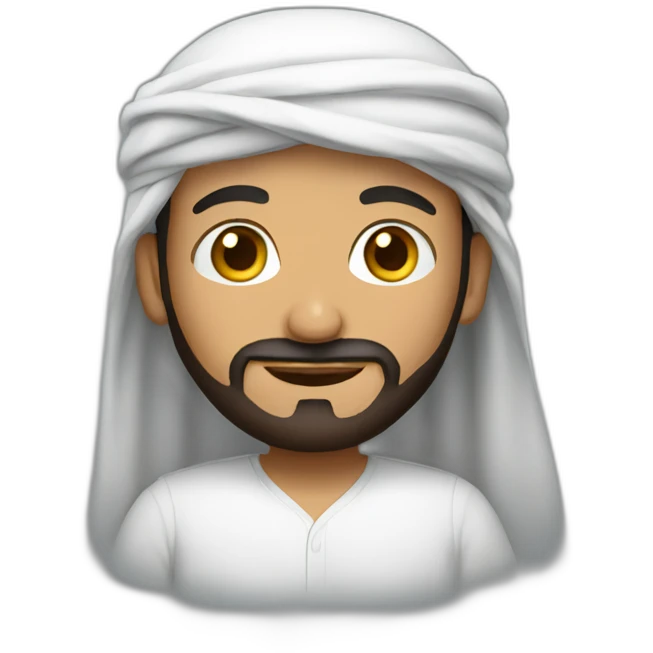 Arabic guy emoji