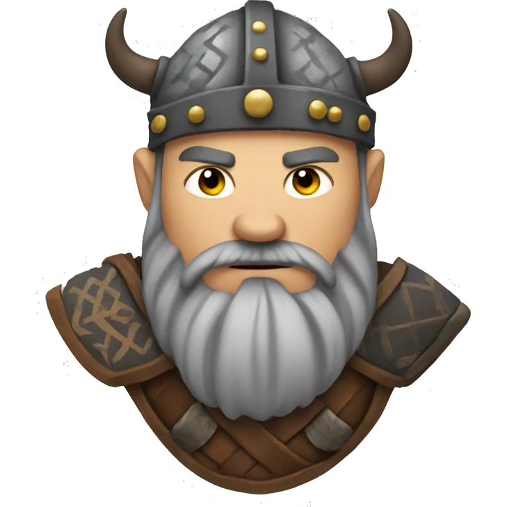 Viking with tattoos  emoji