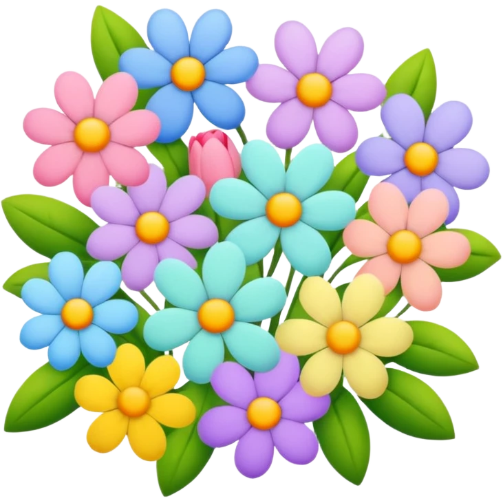 spring flowers emoji