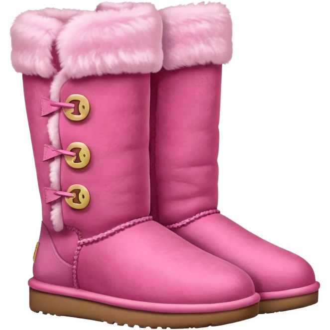pink uggs emoji