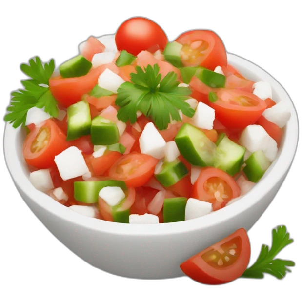 Pico de gallo emoji