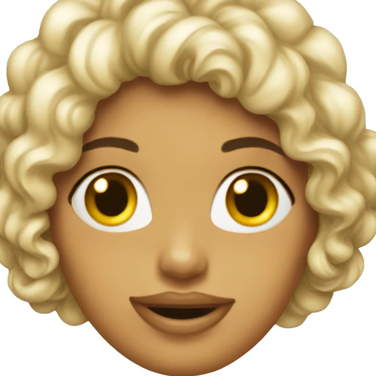 Coquette girl emoji