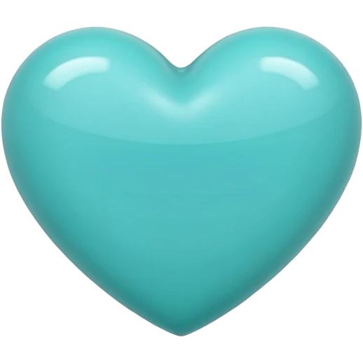 turquoise heart color code #81D8D0 emoji