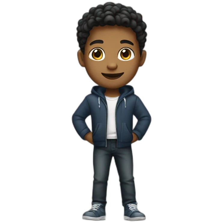 rich young kid emoji