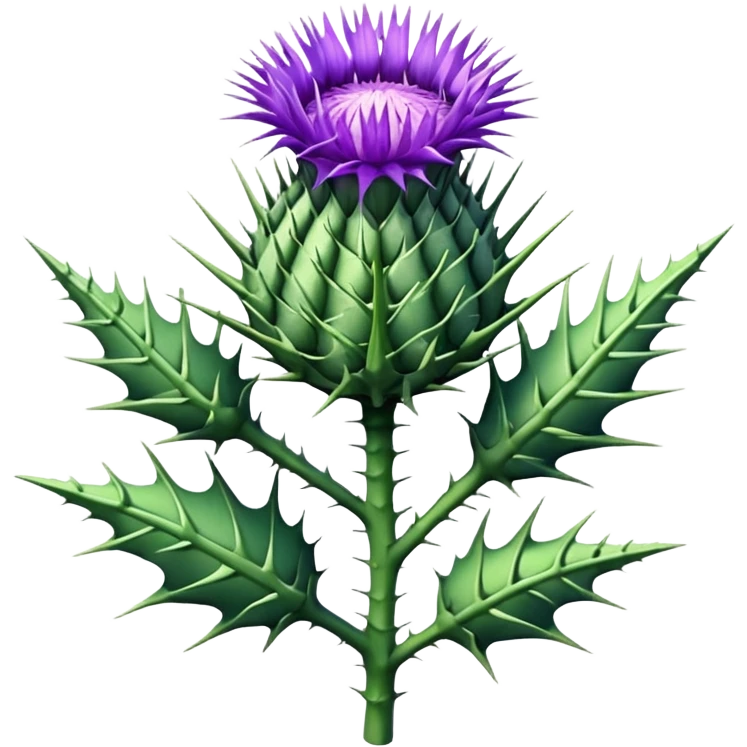 milk thistle emoji