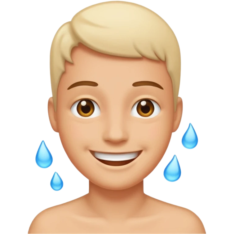 Cum on horny face emoji