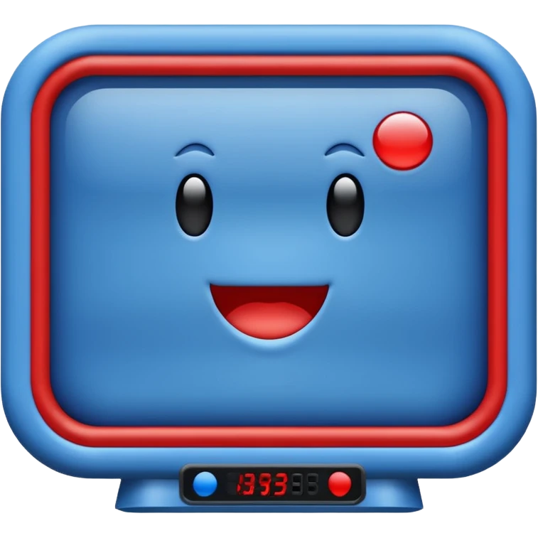 jumbotron in blue (#00A3E0) and red (#F9423A) emoji