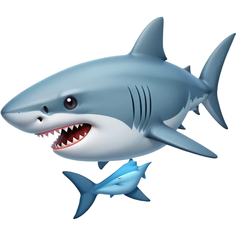 Shark with image x.com emoji