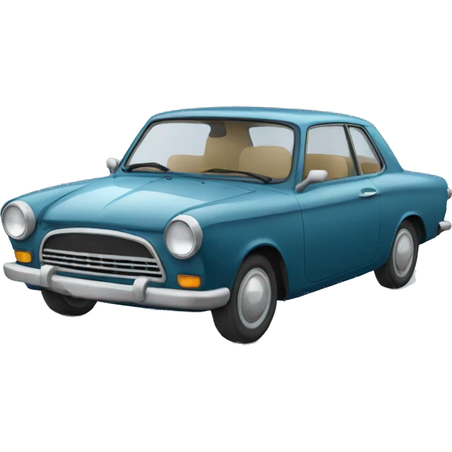 une voiture squelette emoji