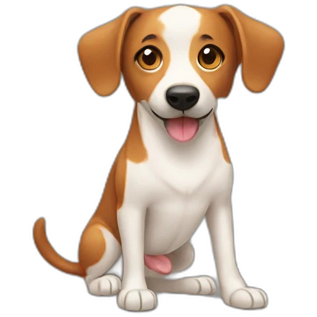 perro salchicha emoji
