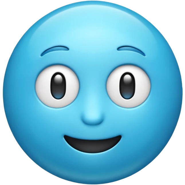 blue pause emoji emoji