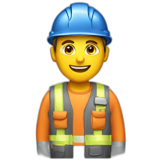 Steel worker emoji