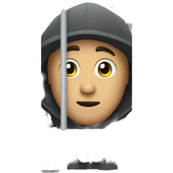 burgler behind bars emoji