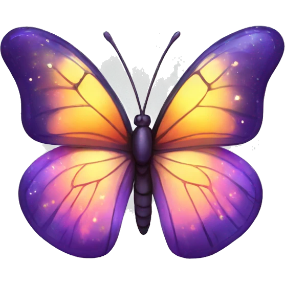 Shiny Nebula Butterfly emoji
