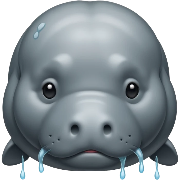 manatee sad emoji