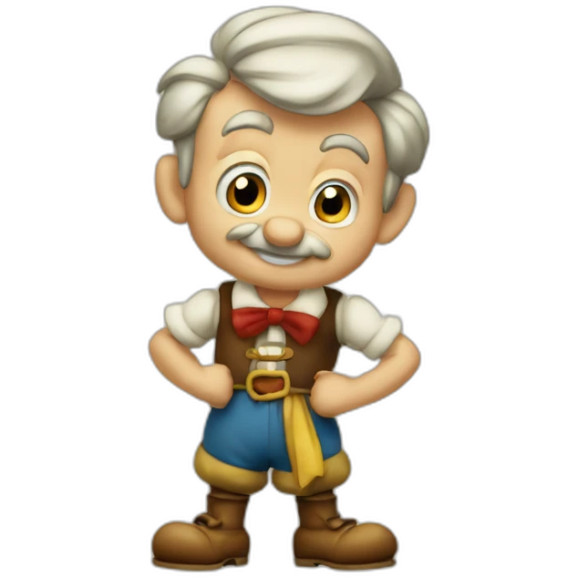 pinocchio ends geppetto emoji