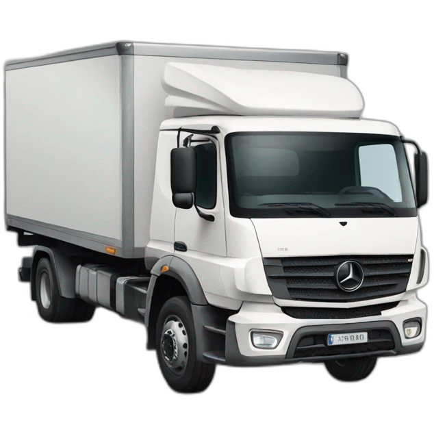 Mercedes-Truck emoji
