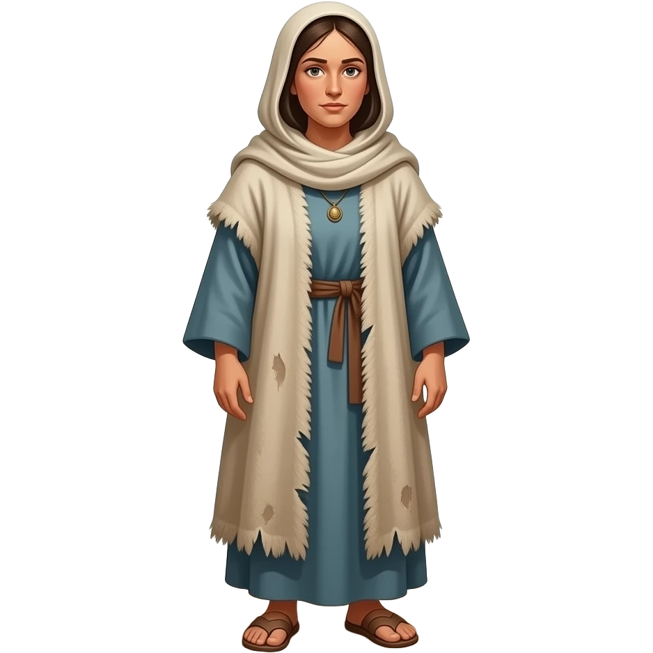 A poor woman from Bible times emoji