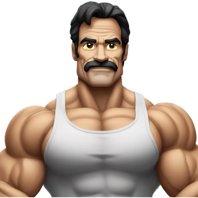 Mike mentzer arms pose emoji