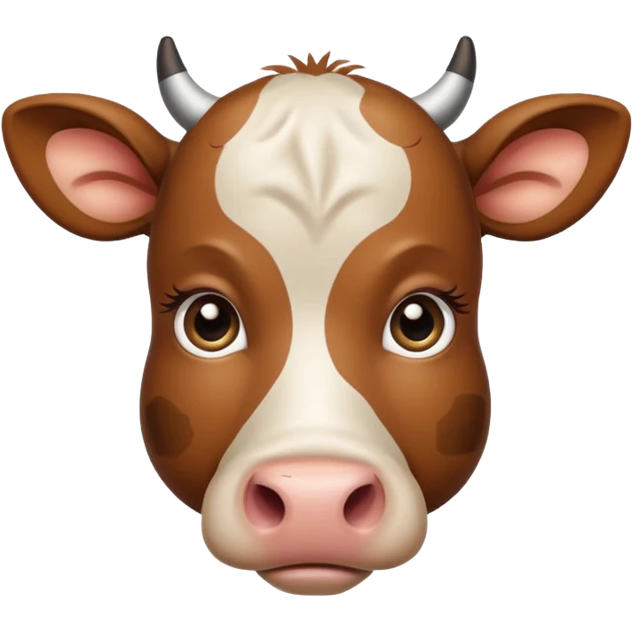 sad cow emoji