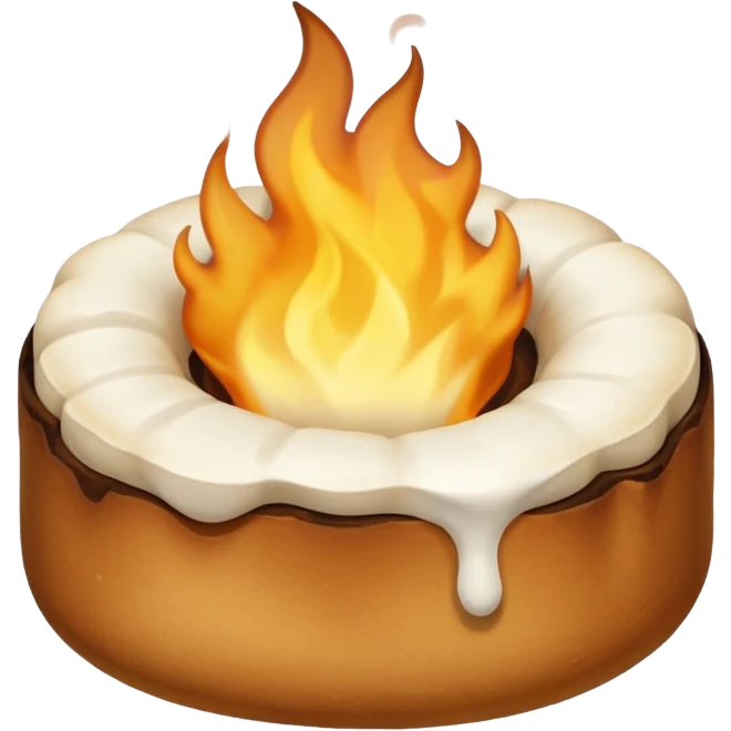 toasted marshmallow emoji