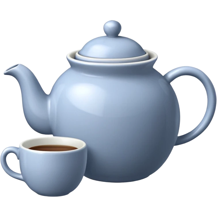 Teapot and cup emoji