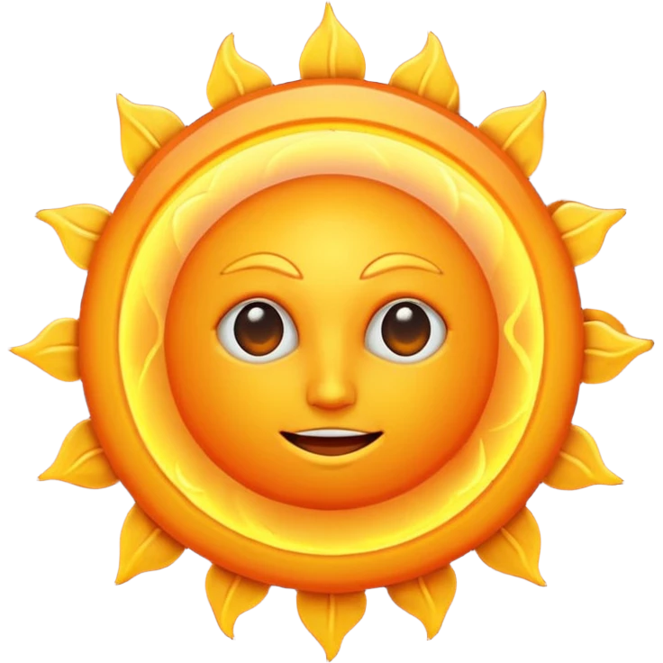 ancient sun emoji