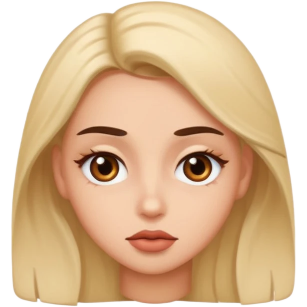 seductive eye roll emoji