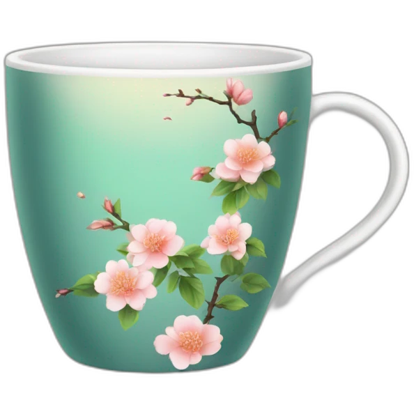 Chinese cup of tea without handle emoji