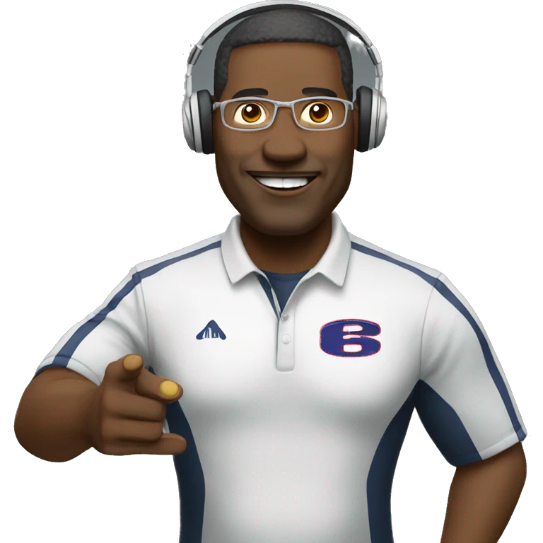 coach prime with music  emoji