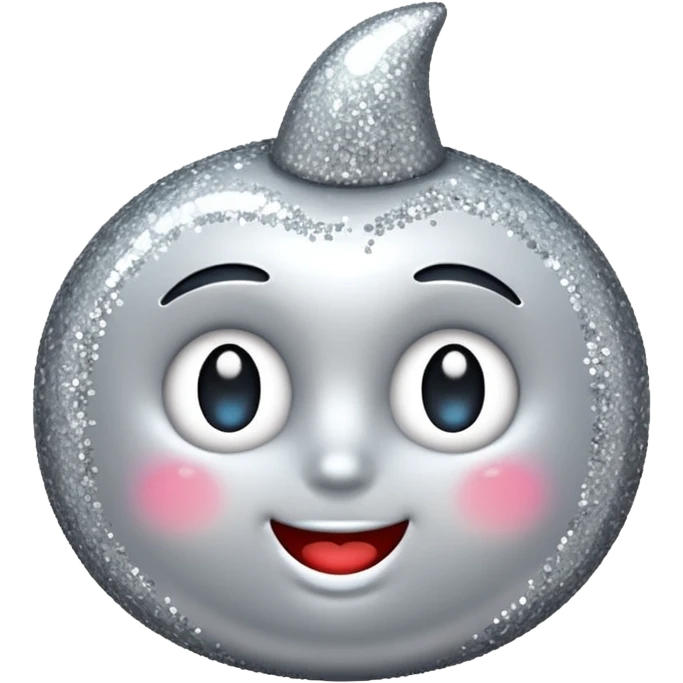 A sparkle that is silver ✨ emoji