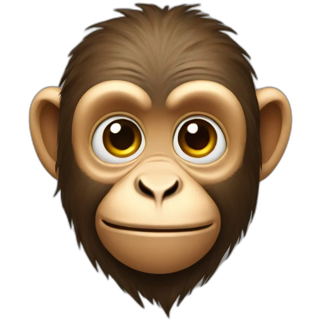 Small monkey emoji