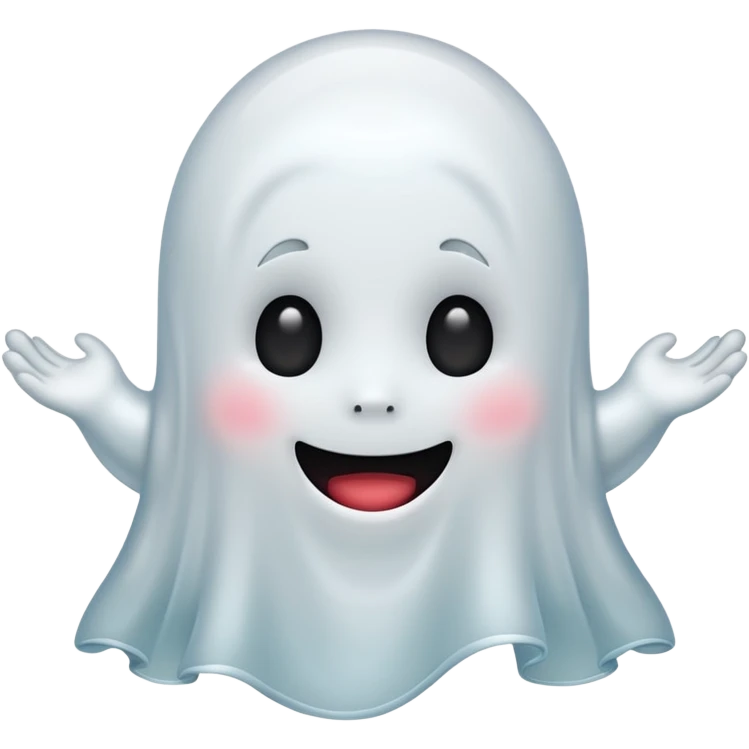 cute ghost emoji