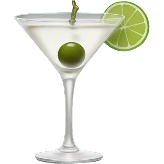 Dirty martini emoji