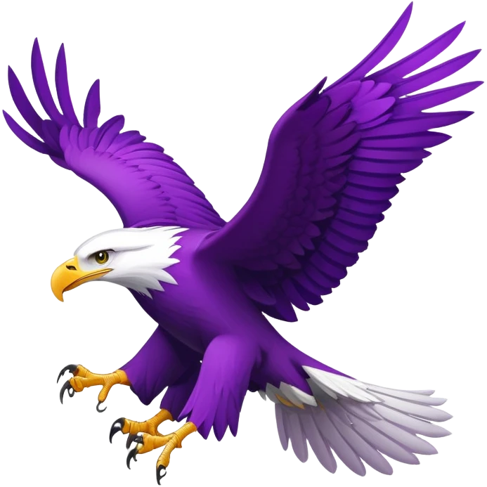 Purple Eagle emoji