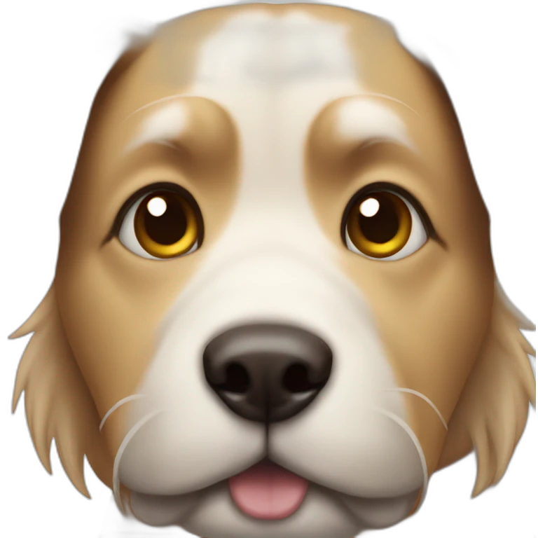 nauseas dog emoji