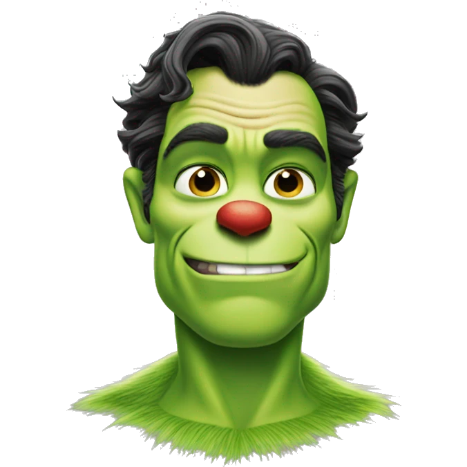 henry cavill as grinch emoji