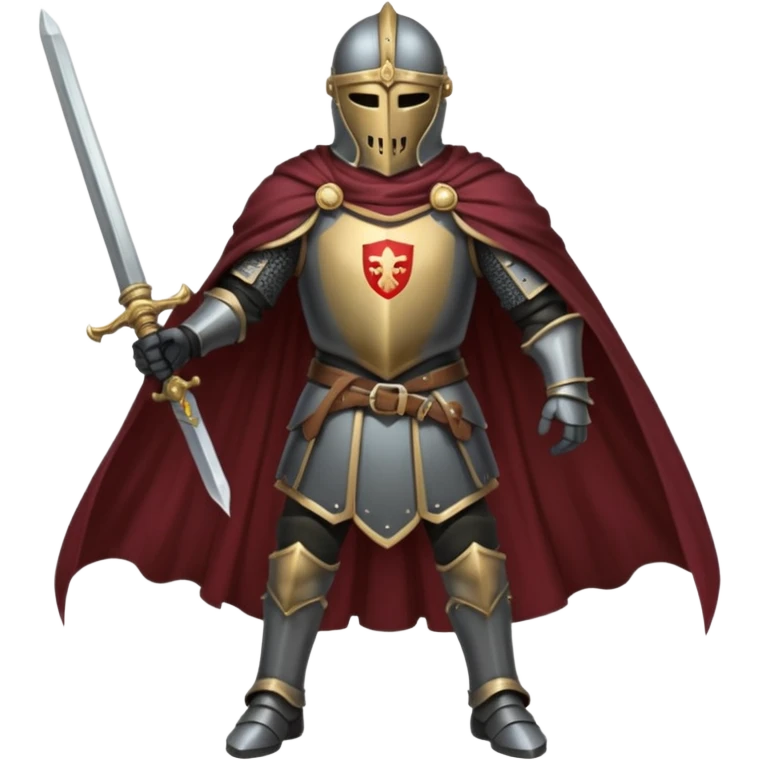 Headless Knight with Sword emoji