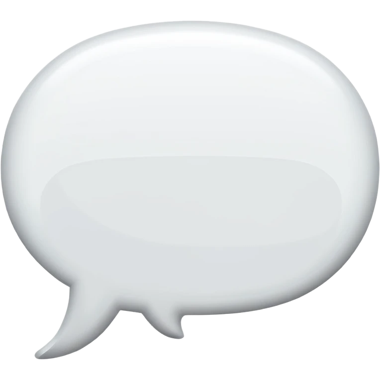 speech bubble emoji