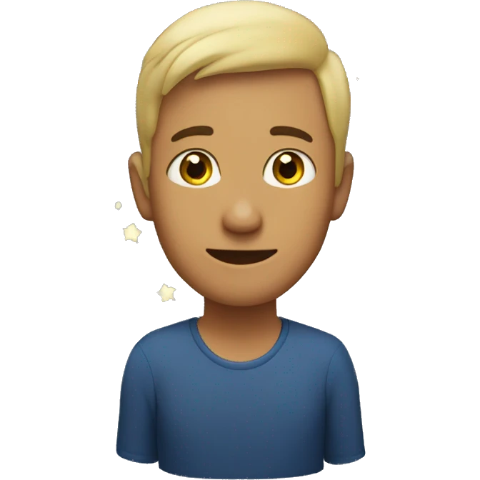 Árabe con estrellas  emoji