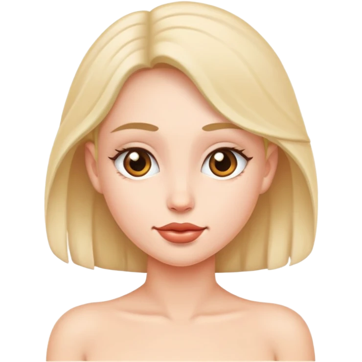 Гола дівчина  emoji