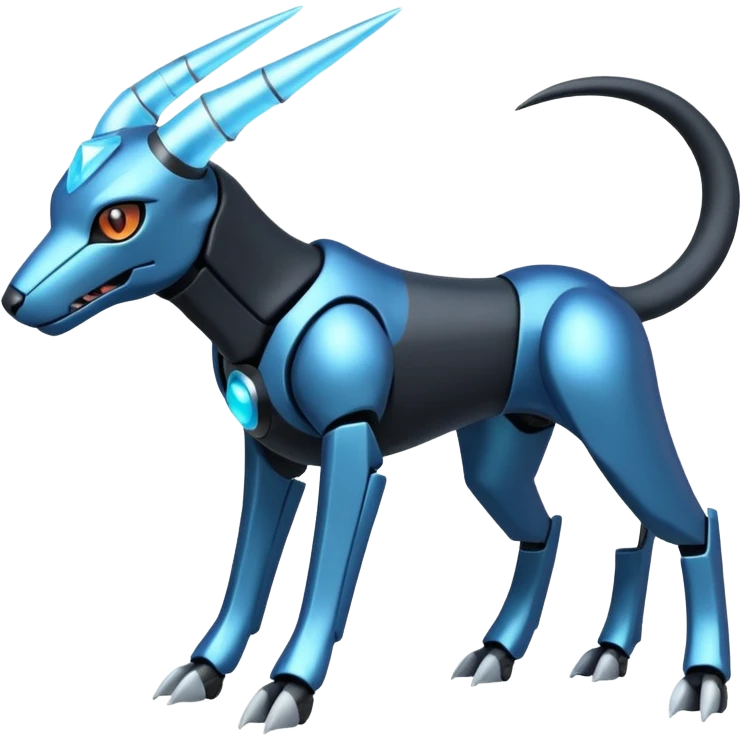 Houndoom-Amaura-Genesect-Pokémon-Fakémon-hybrid-creature emoji