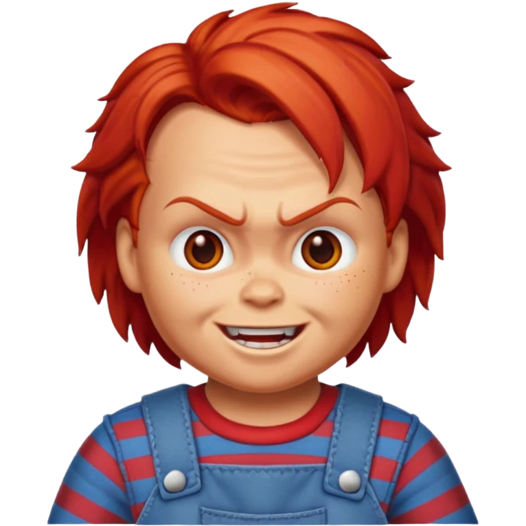 Un emojin de chuky emoji