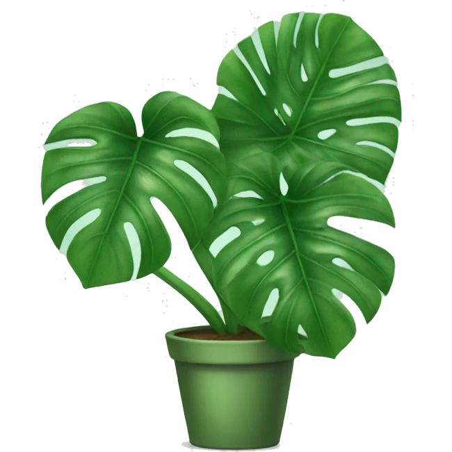 Monstera emoji
