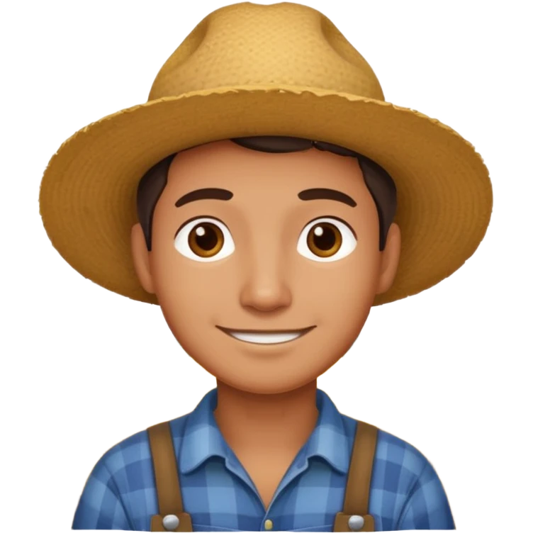 combination of these 🤔👨‍🌾😄 emoji