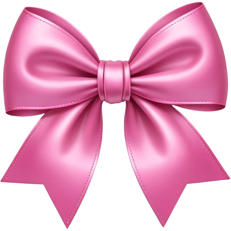 pink bow emoji