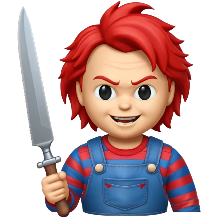 Un emojin de chuky emoji